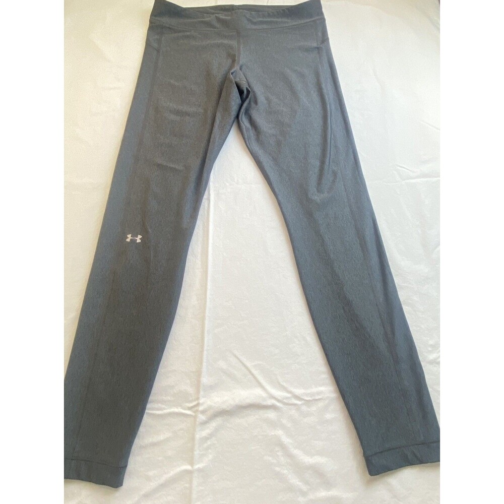 Under Armour Women HeatGear Compression Leggings 1271793 Grey Size Large?